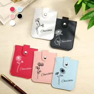 Image of Birth Flower Wallet