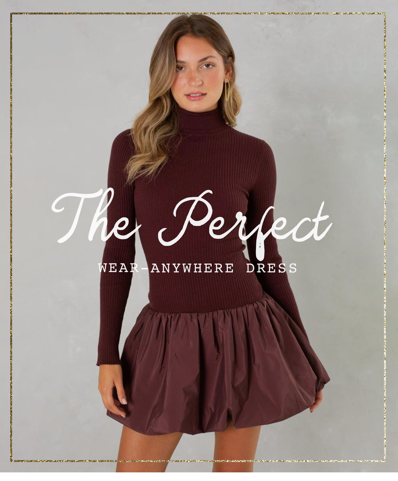 The Perfect WEAR-ANYWHERE DRESS