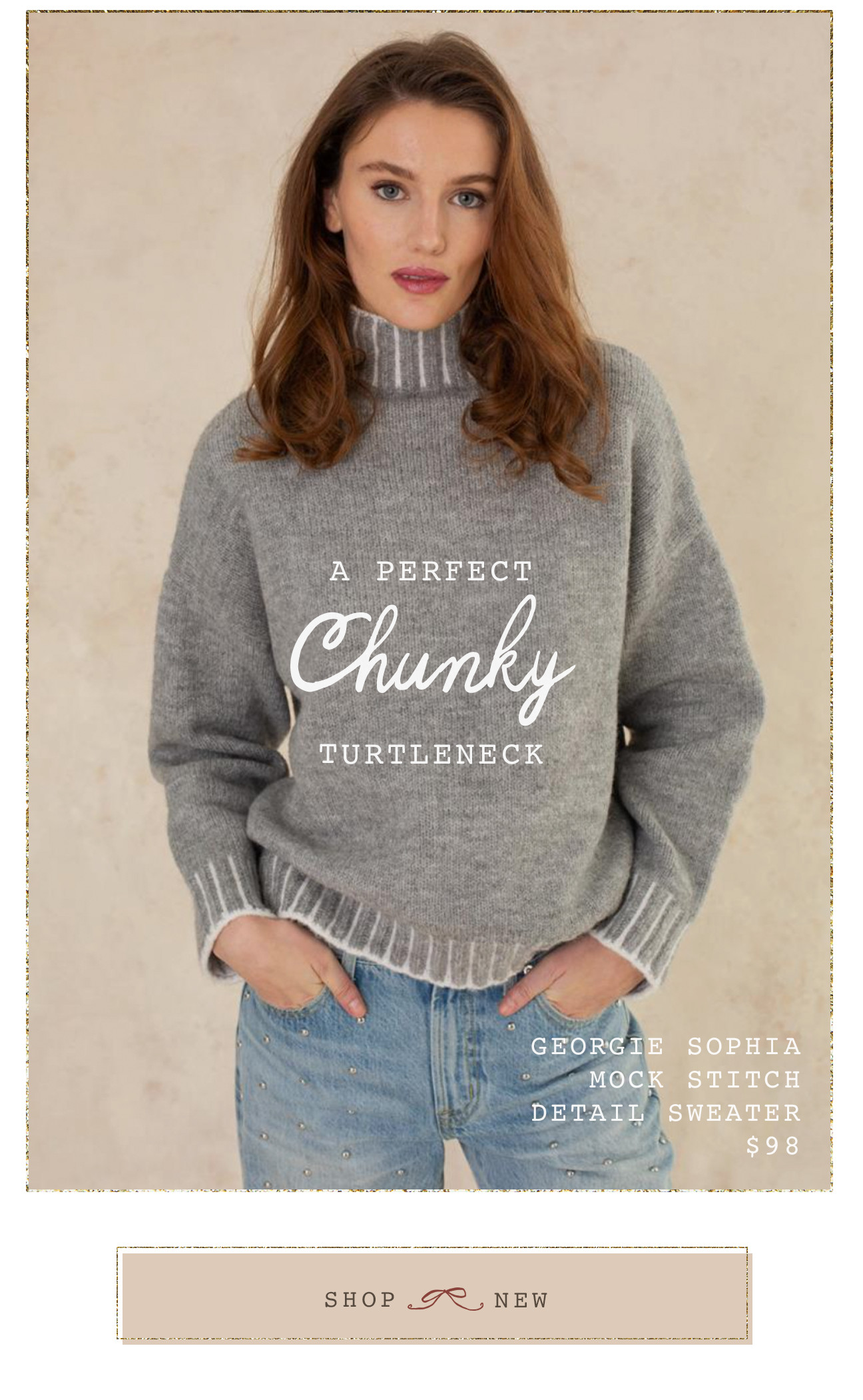 A PERFECT Chunky TURTLENECK