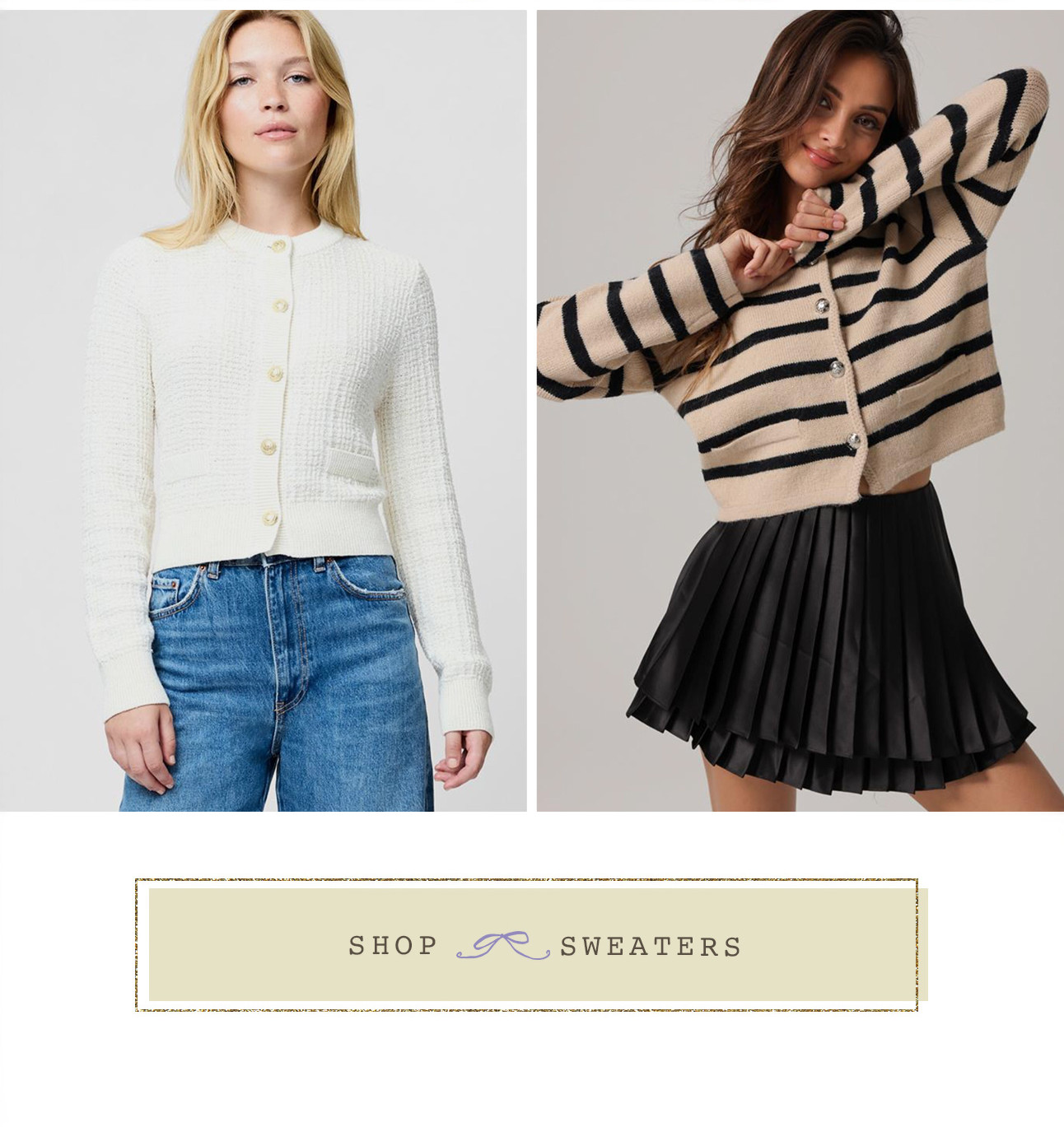 SHOP SWEATERS