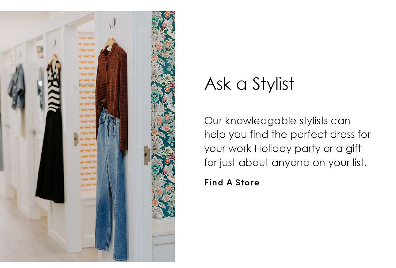 Ask a Stylist - Find A Store