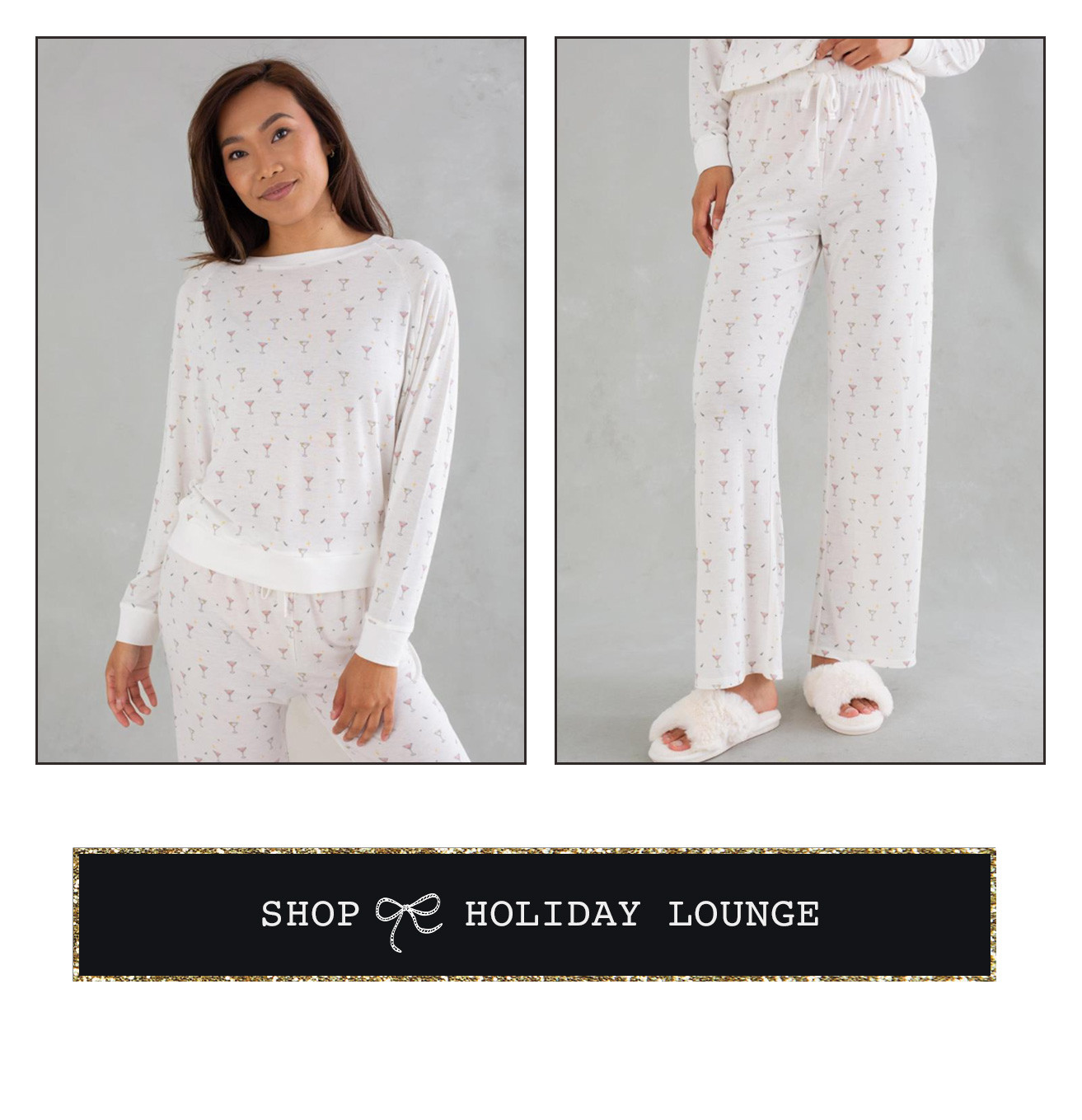 SHOP HOLIDAY LOUNGE