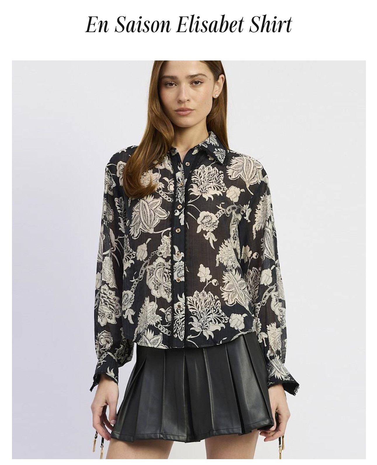En Saison Elisabet Shirt