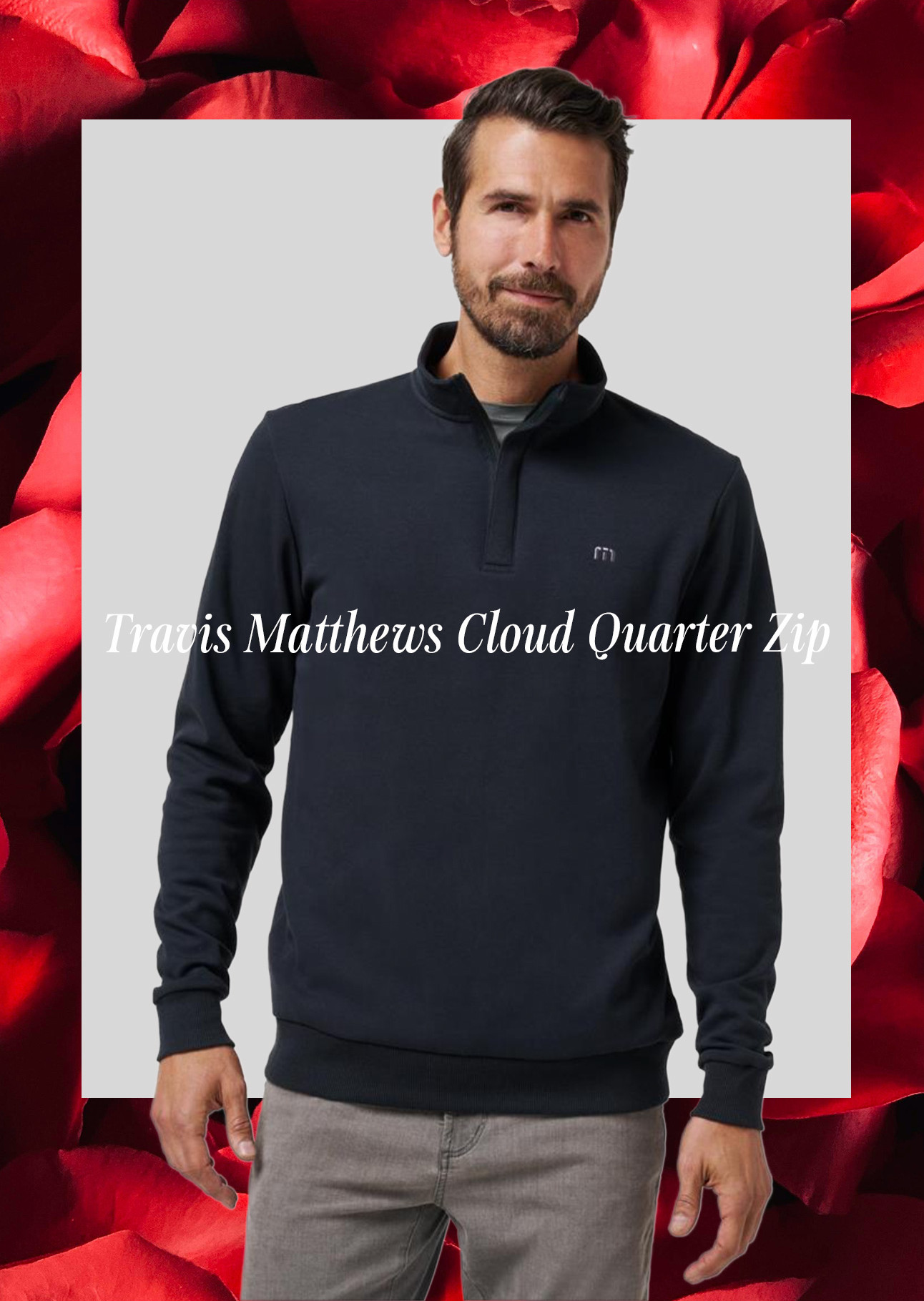 Travis Matthews Cloud Quarter Zip
