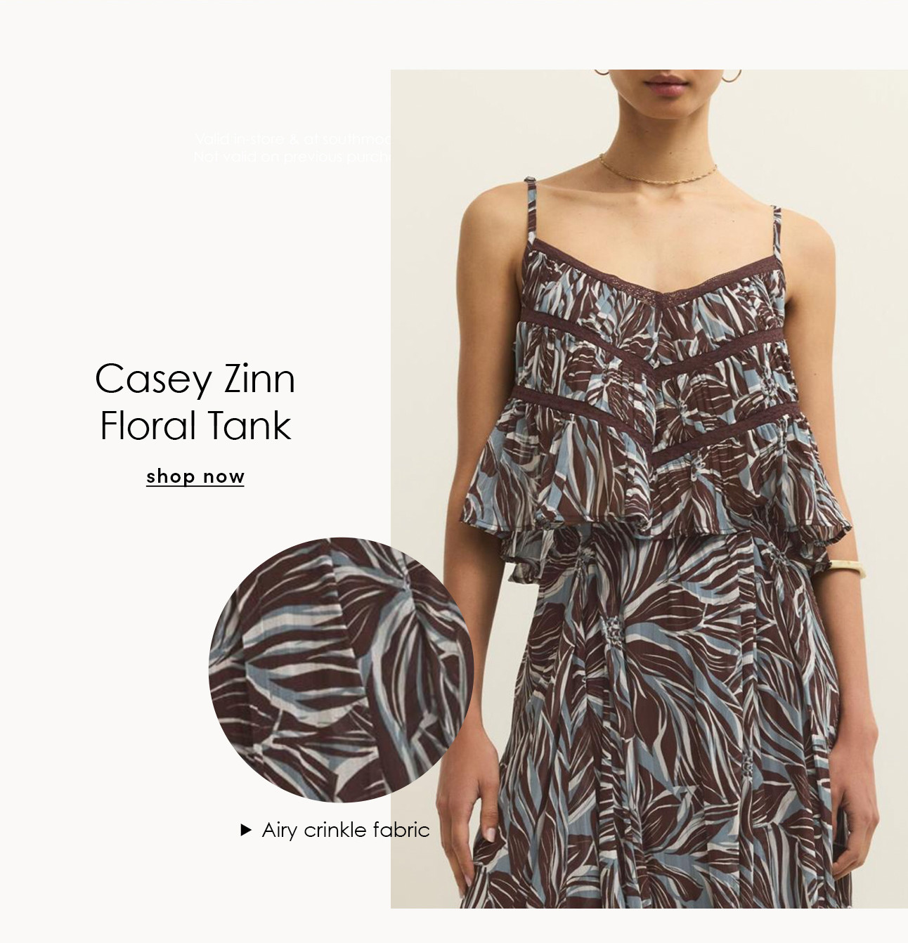 Casey Zinn Floral Tank