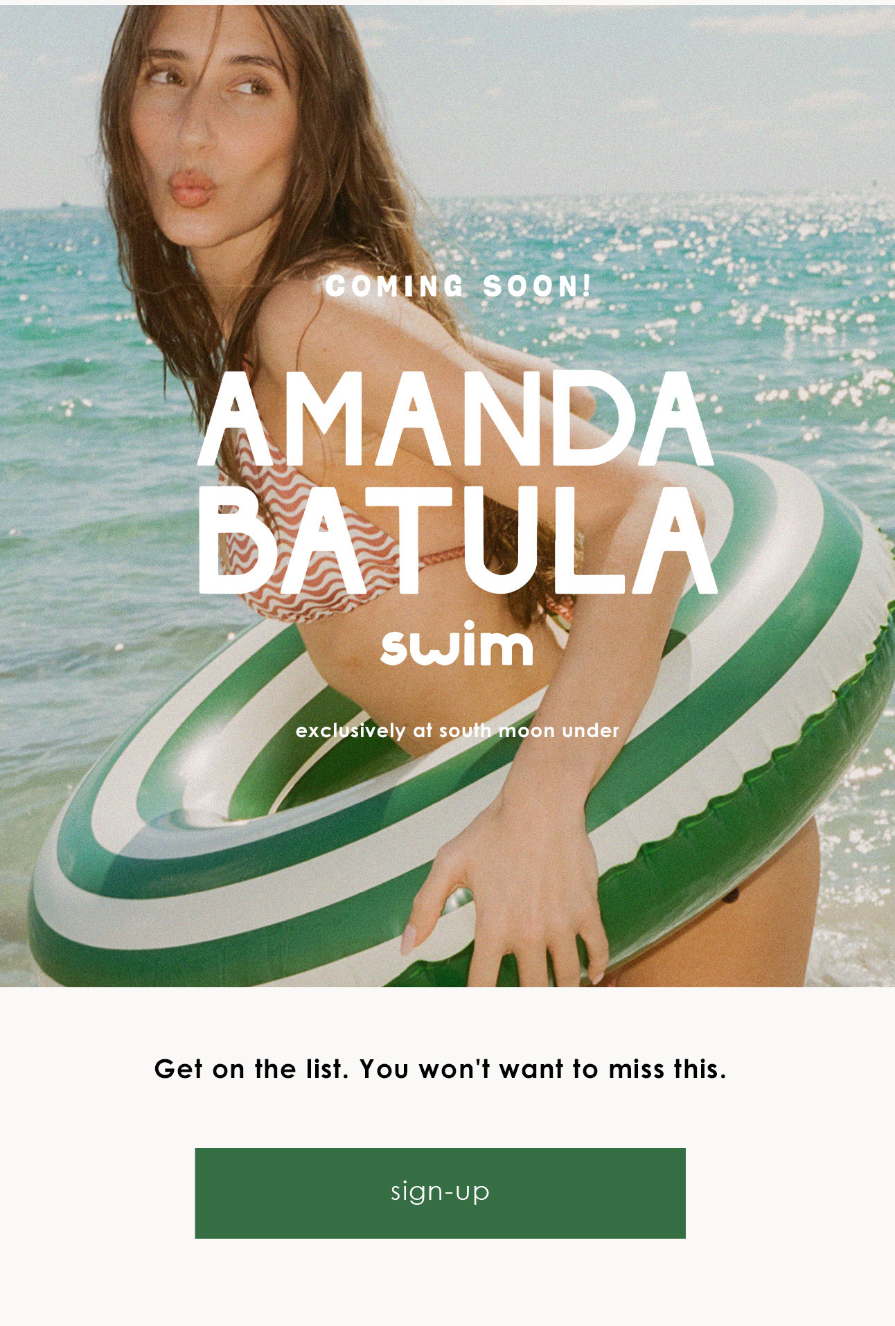 COMING SON! AMANDA BATULA swim