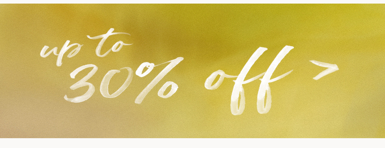 up to 30% off