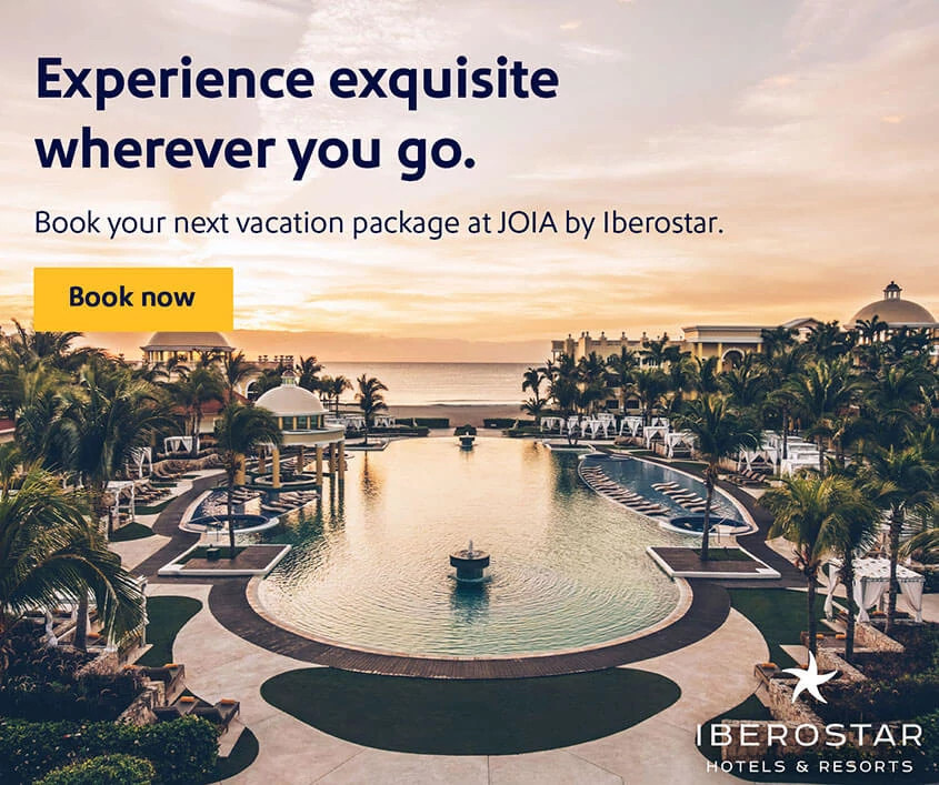Experience exquisite wherever you go. Book your next vacation package at JOIA by Iberostar. Book now.
