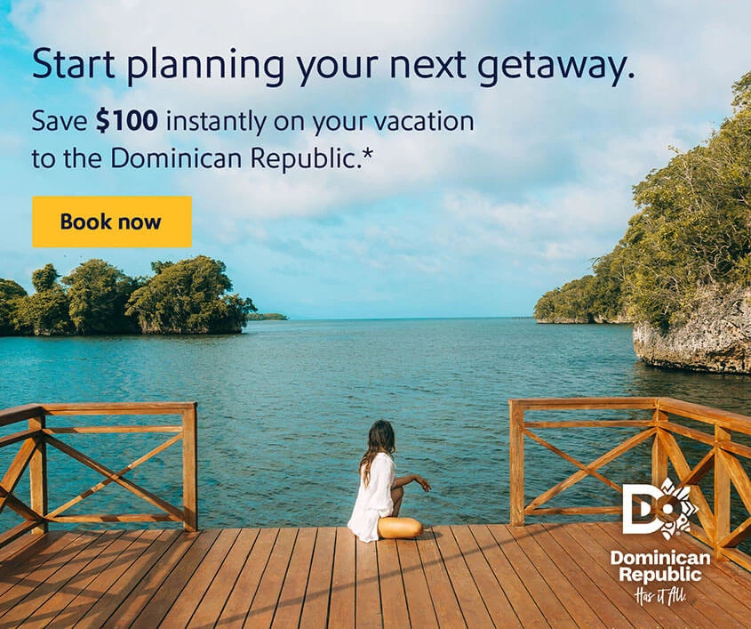 Save $100 instantly on your vacation to the Dominican Republic.* Plus, check out these amazing deals. Book now.