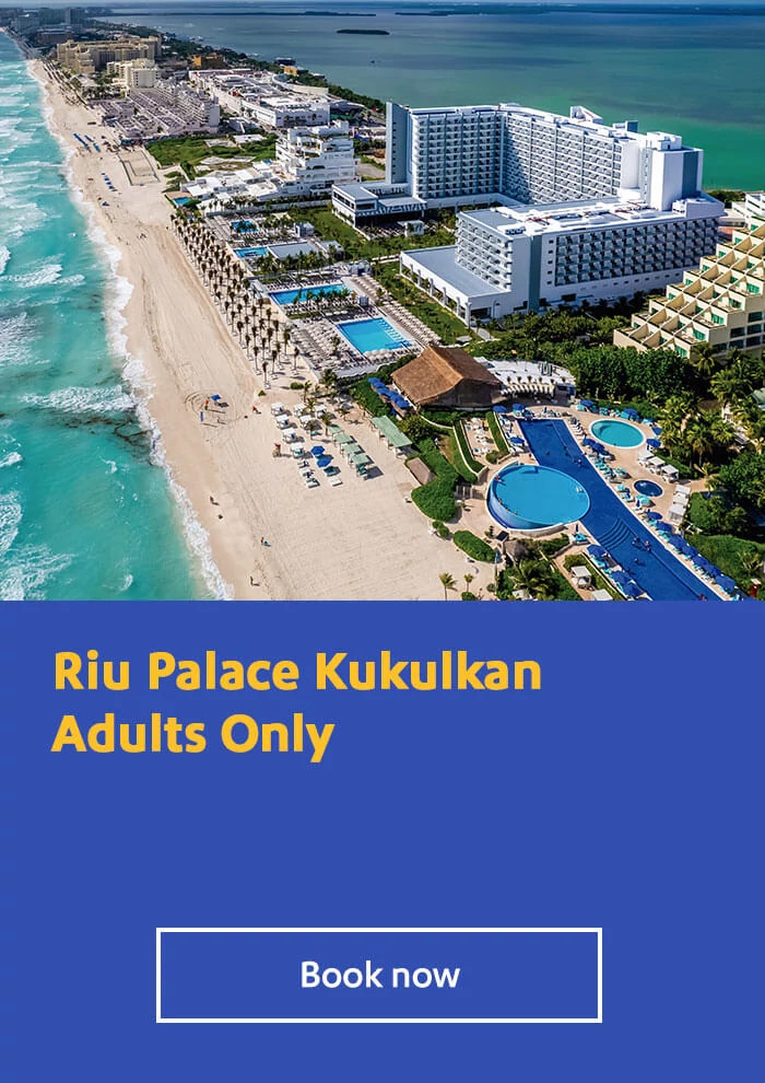 Riu Palace Kukulkan Adults Only. Book now.