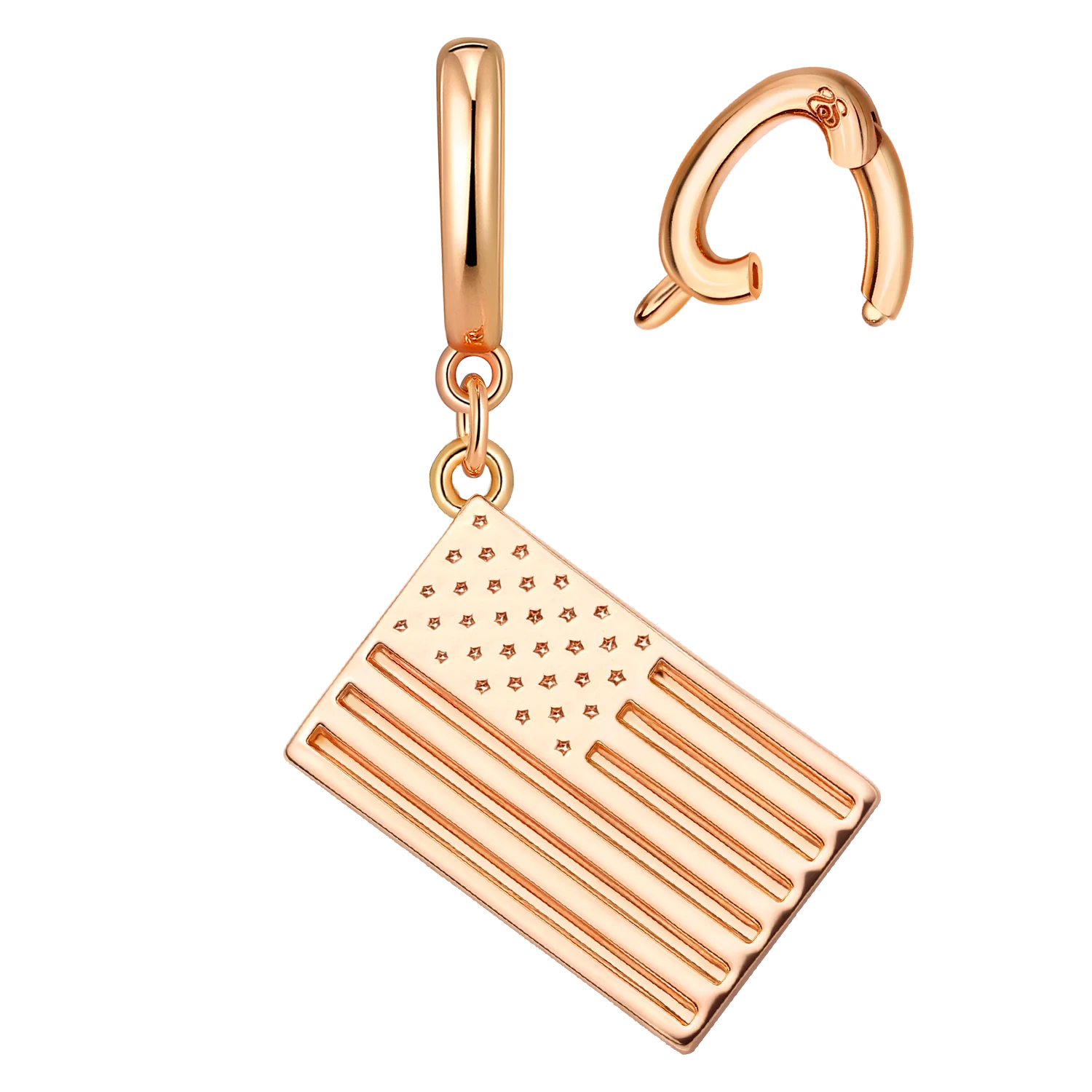 Image of Interchangeable USA Flag Charm