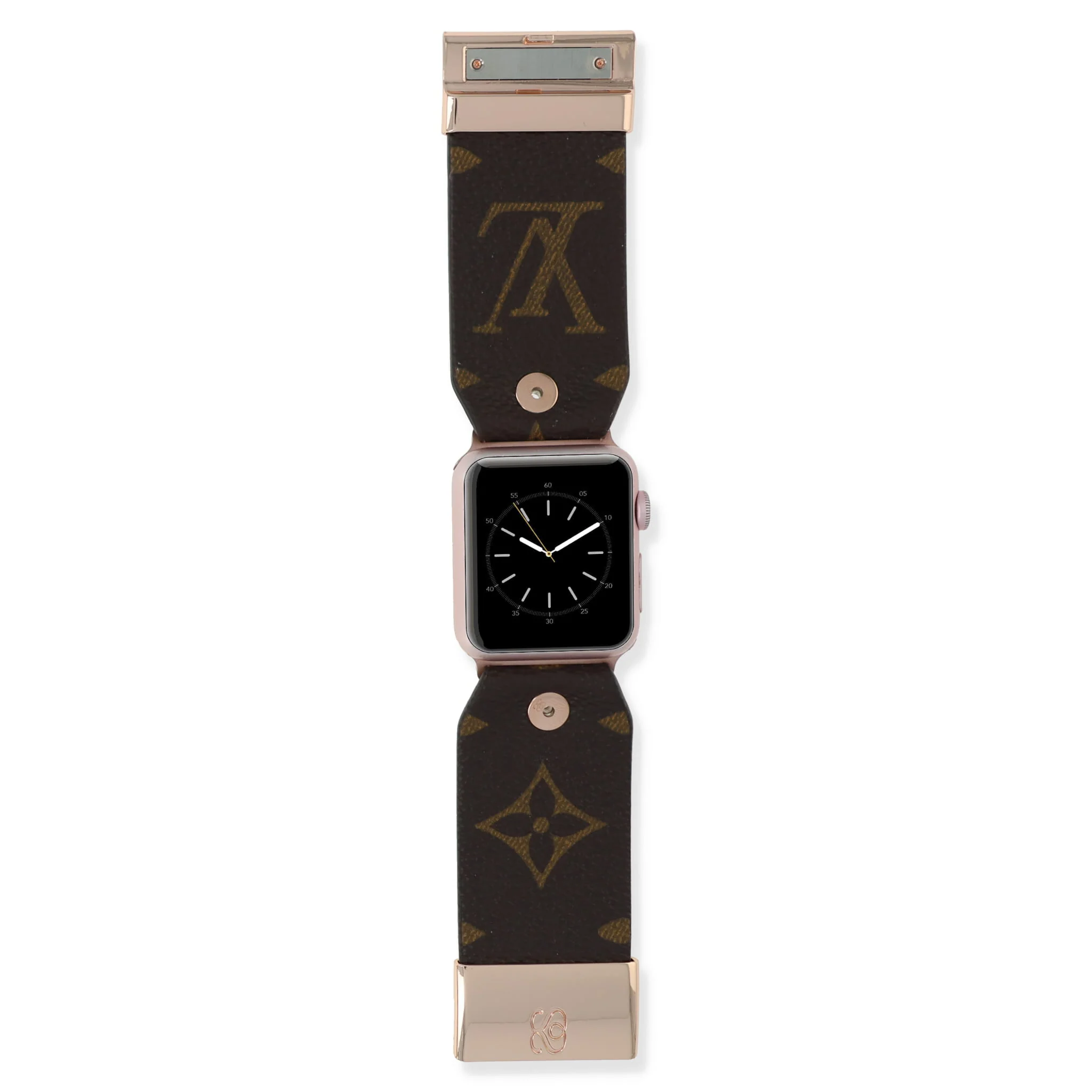 Image of Upcycled LV Monogram Watchlet with Logo
