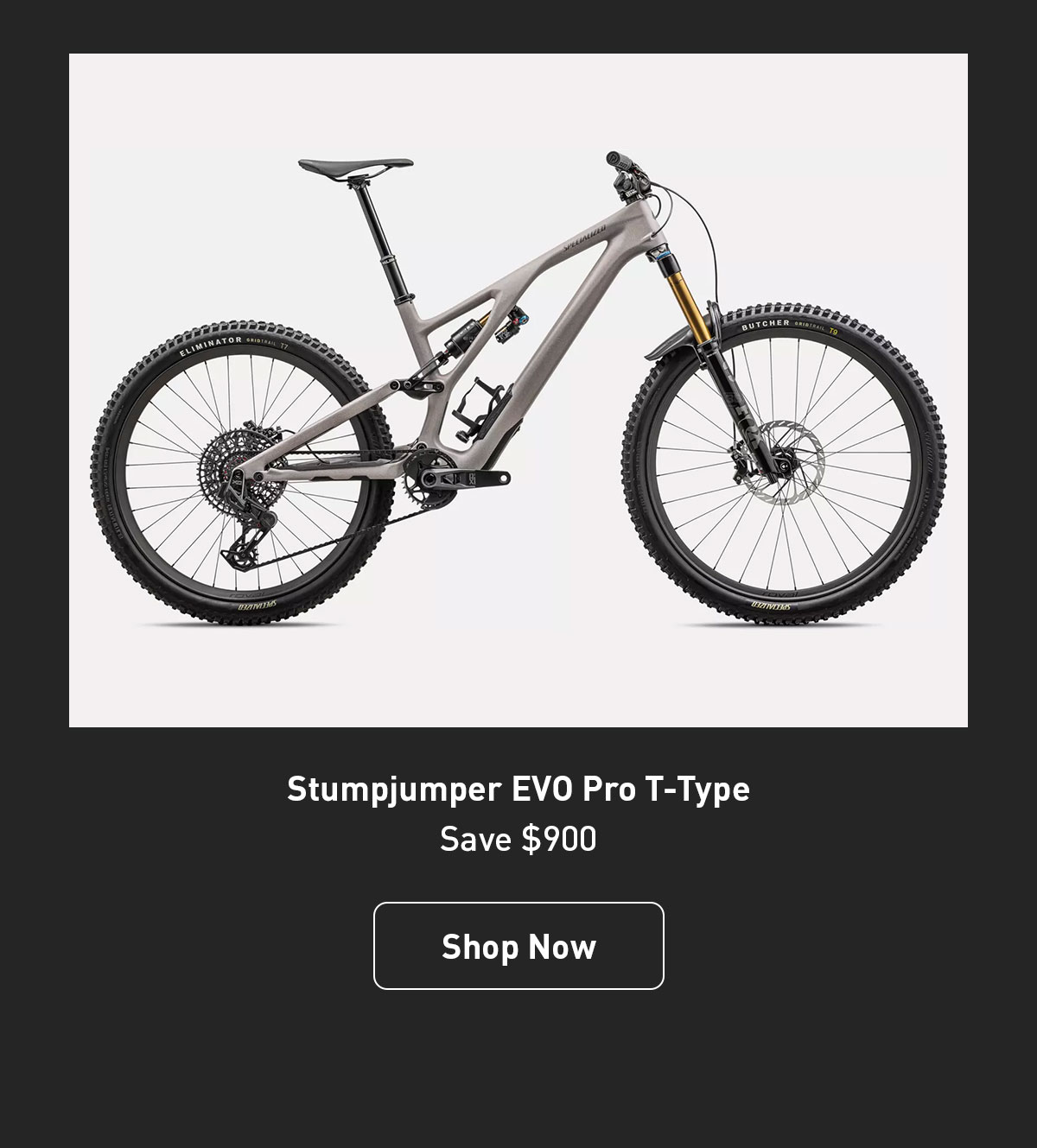 Stumpjumper EVO Pro T-Type - Save $900