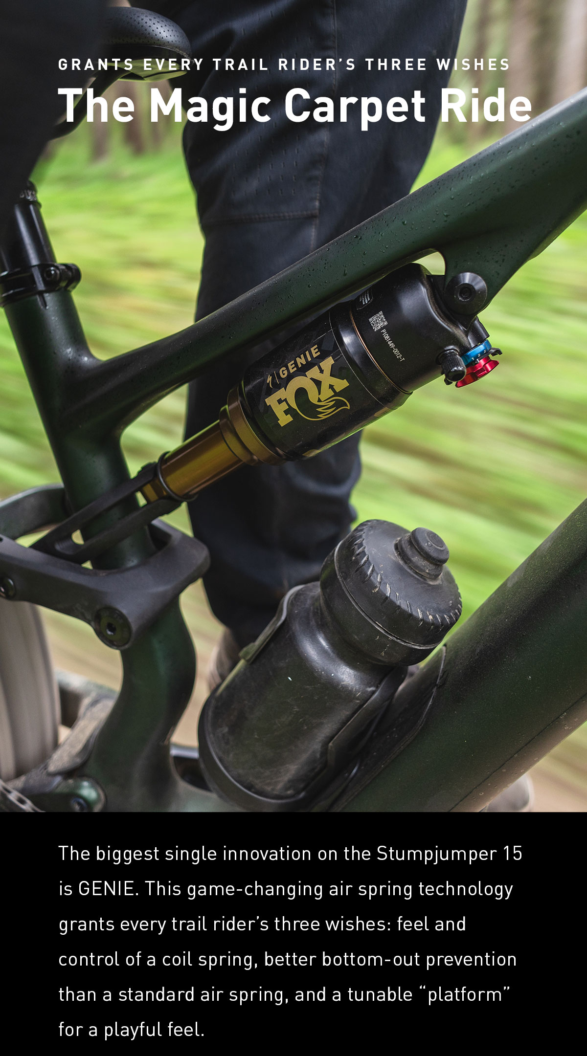 All-New Stumpjumper 15 with GENIE Technology