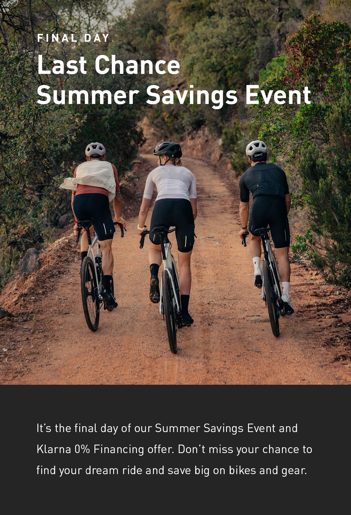 Final Day - Summer Savings Event
