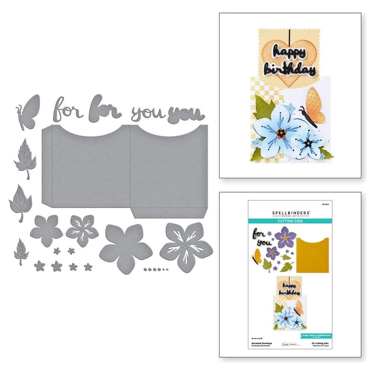 Image of Essential Envelope Die Set from the Not Your Ordinary Card Collection by Wendy Vecchi