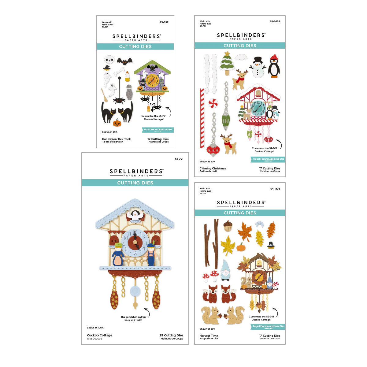 Image of Cuckoo Cottage Die Bundle from the Cuckoo Cottage Collection