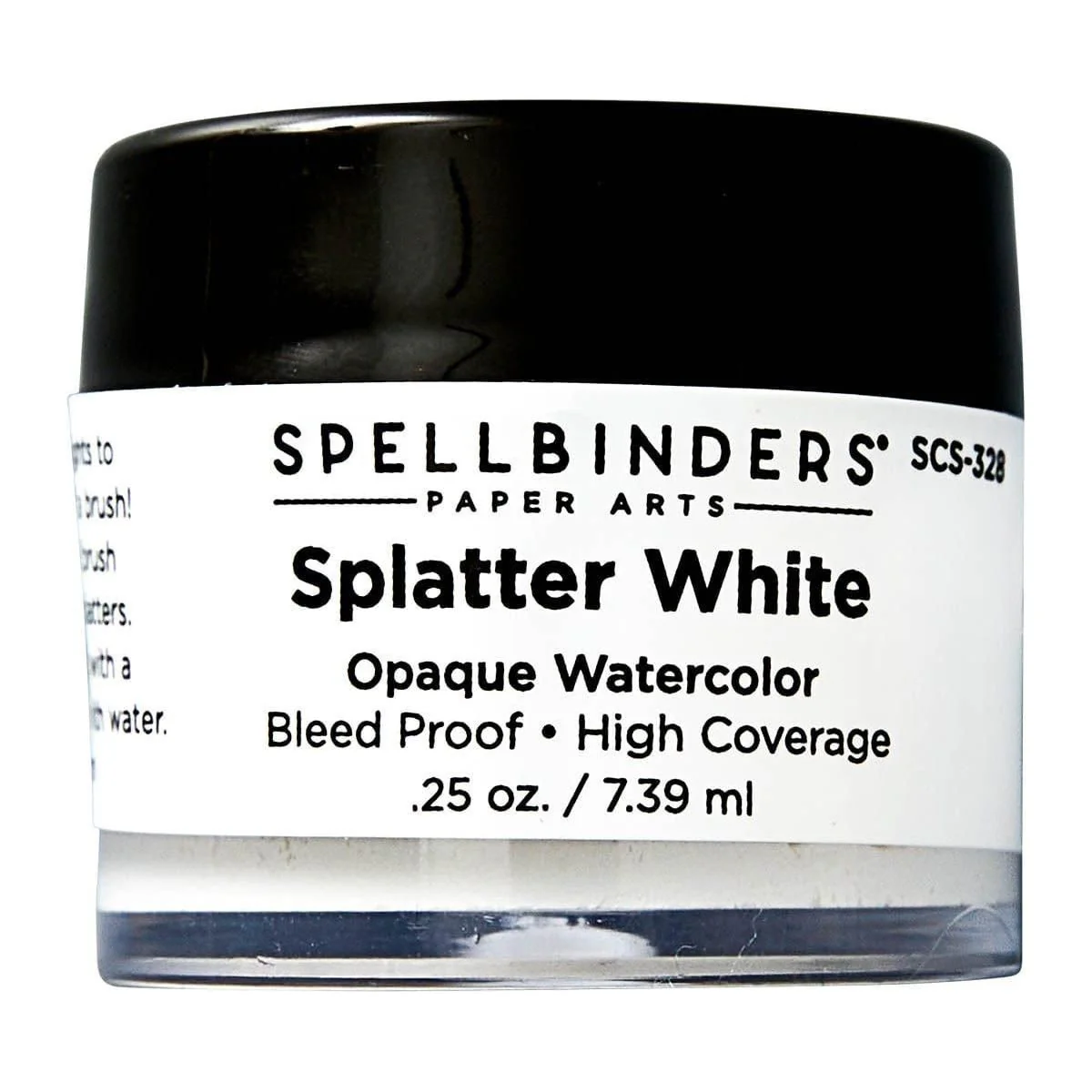 Image of Splatter White Opaque Watercolor