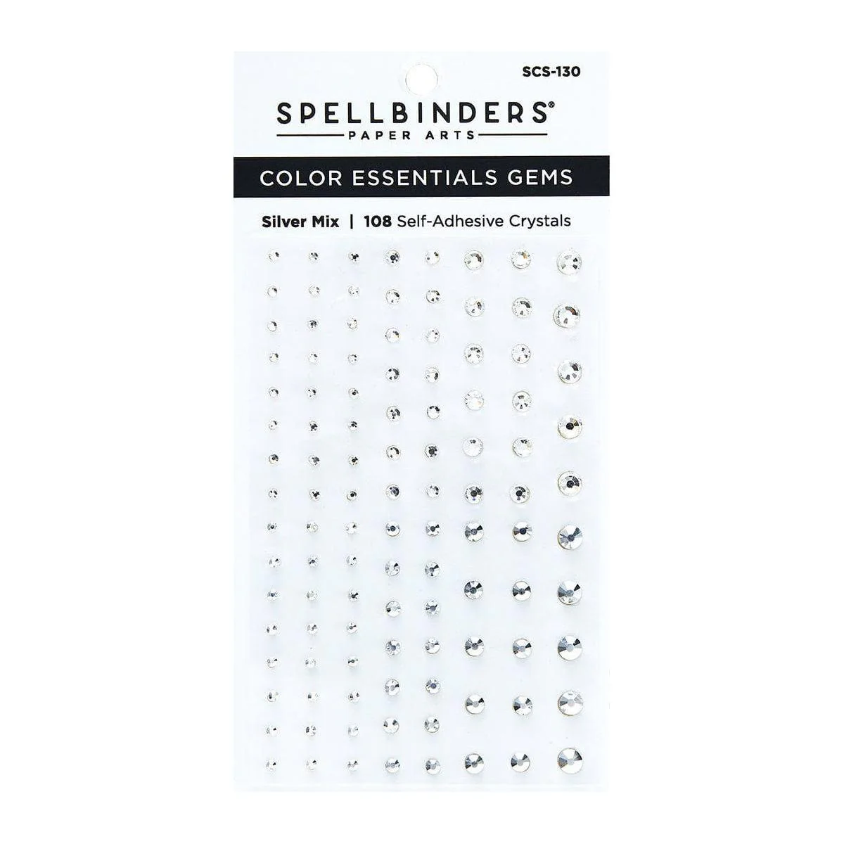 Image of Silver Mix Color Essentials Gems