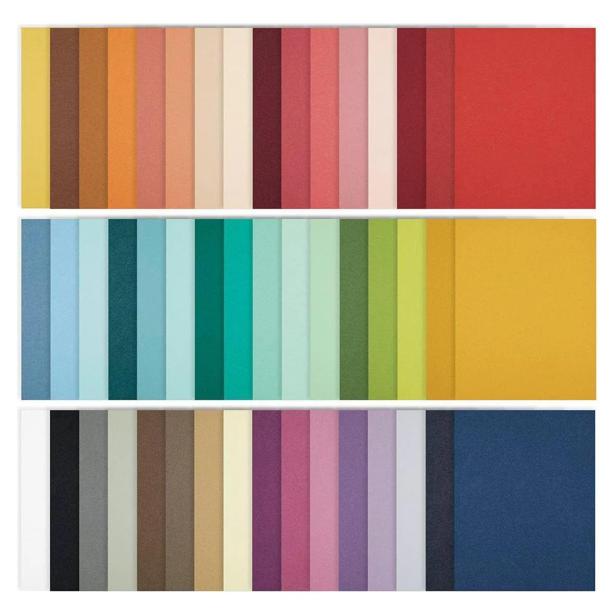 Image of The Full 48 ColorWheel Cardstock Pack 8.5