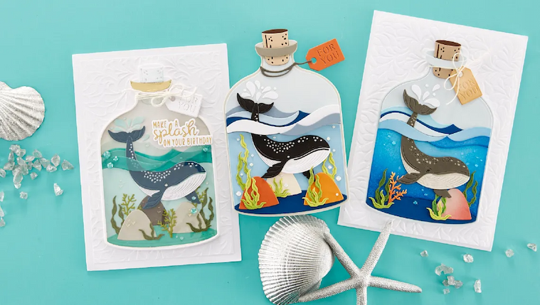 Whale in a bottle