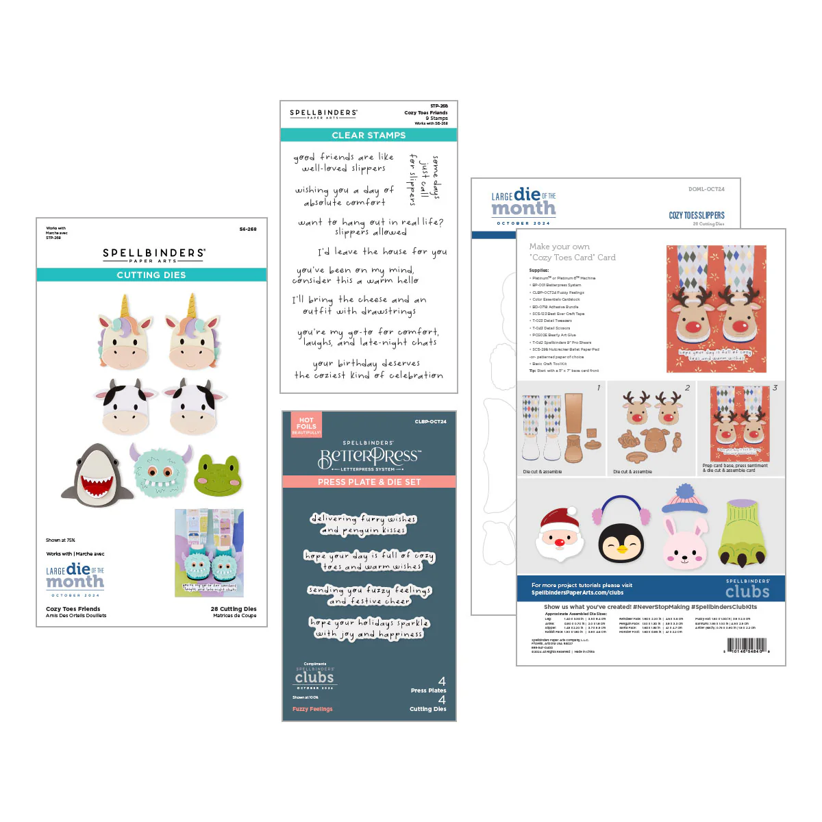 Image of Exclusive - Cozy Toes Slipper & Friends Bundle