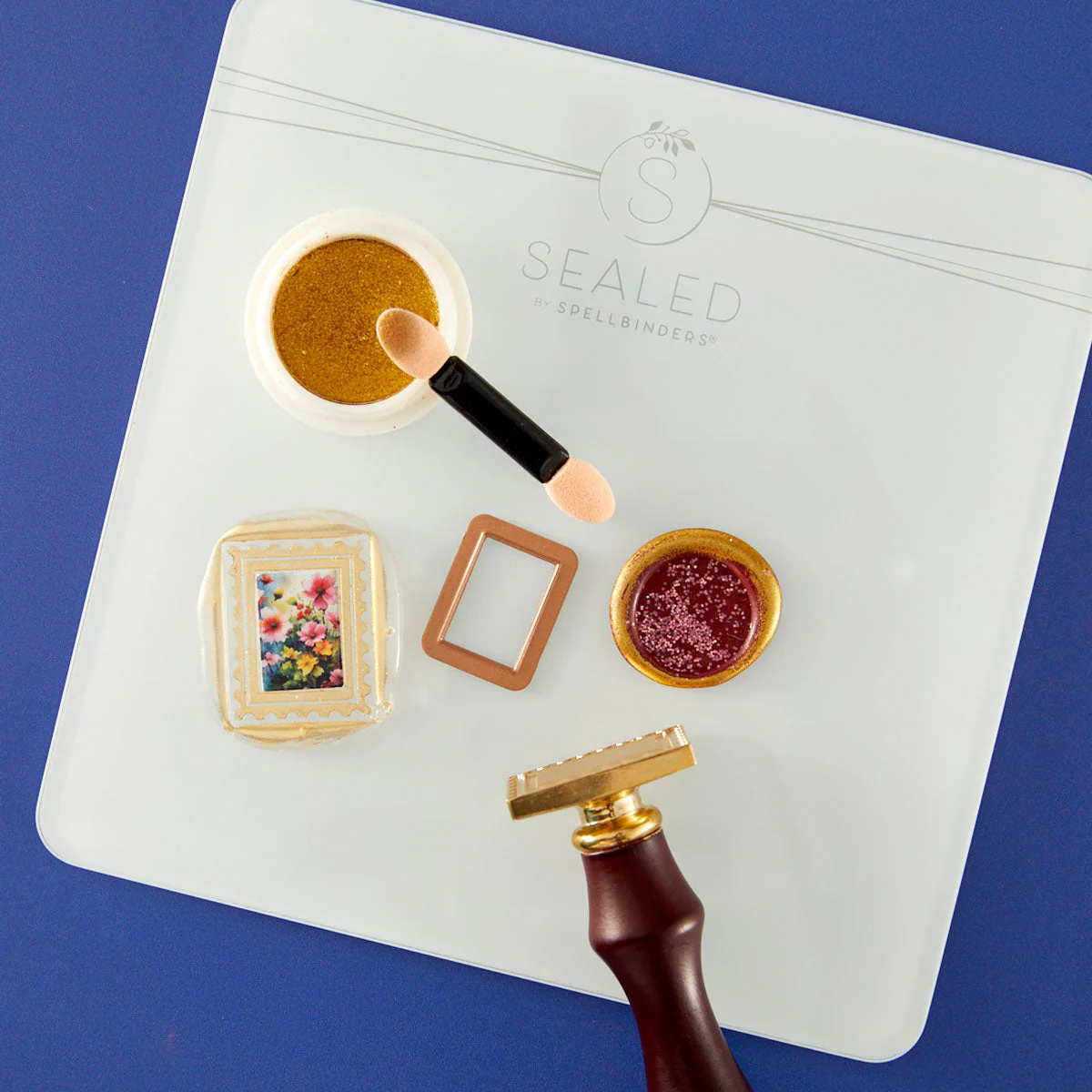 Image of Gold Bullion Wax Seal Powder from the Clear Seal Maker Tool Collection