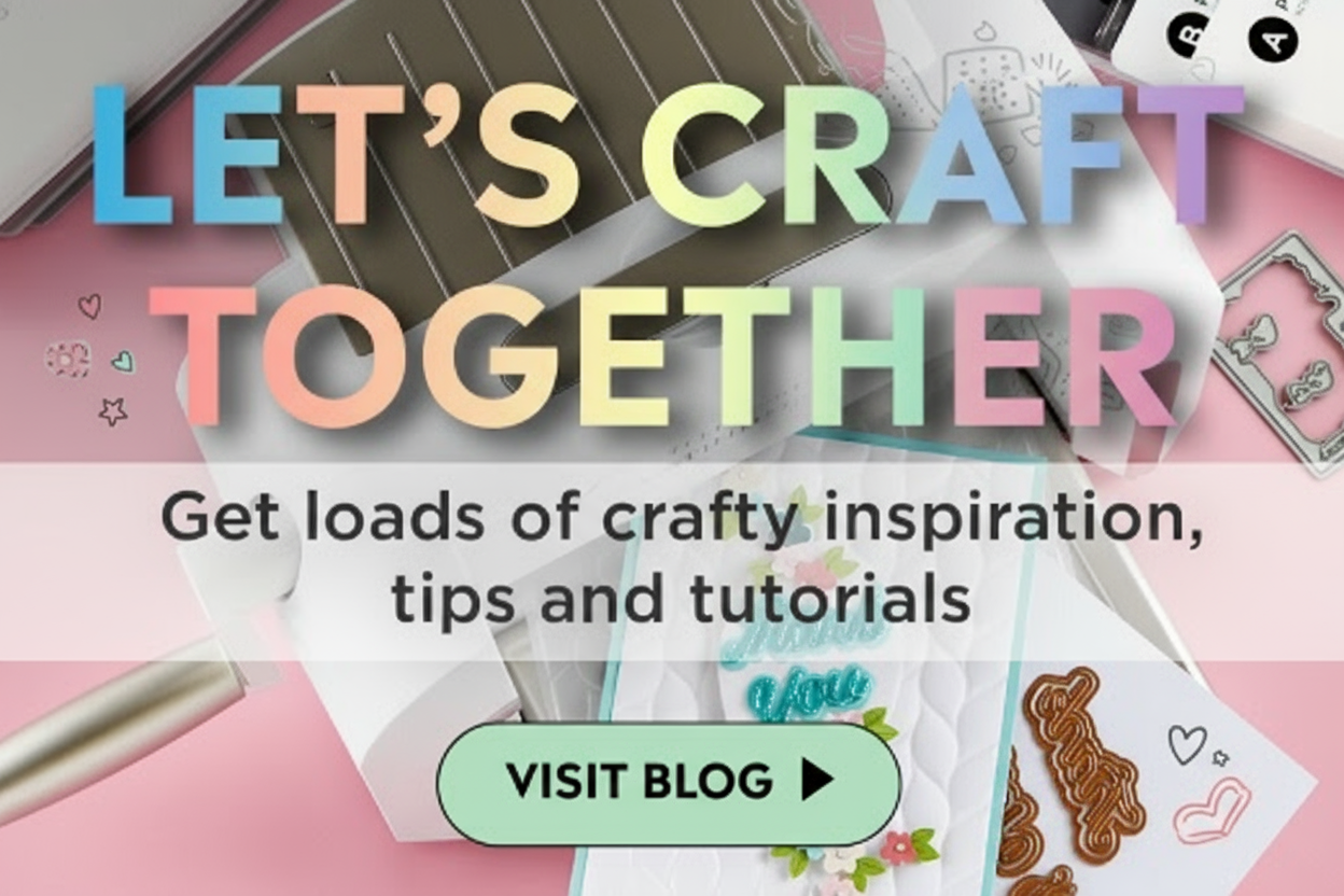an image of a crafting blog banner with a photo of a crafting blog banner