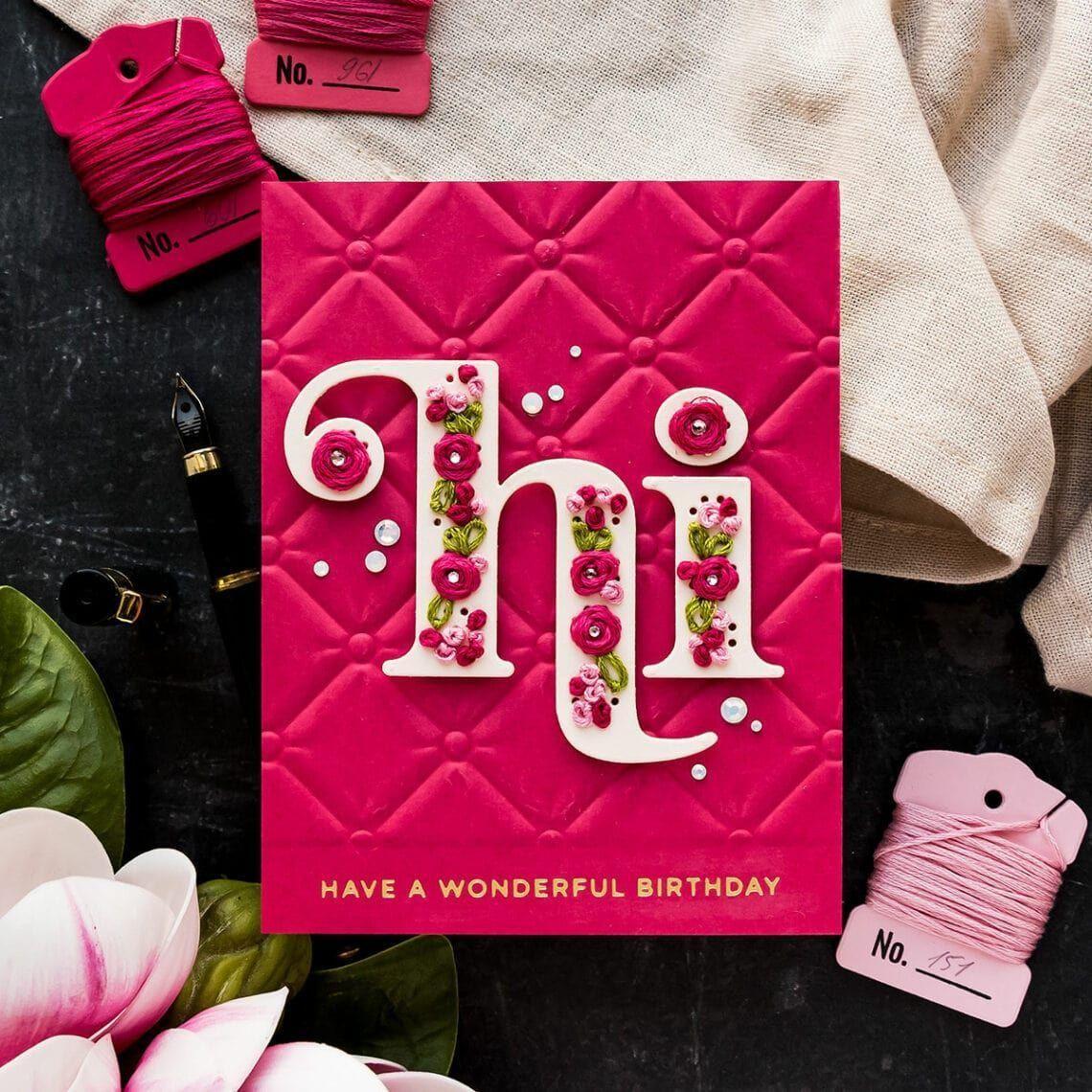 Image of Tufted 3D Embossing Folder