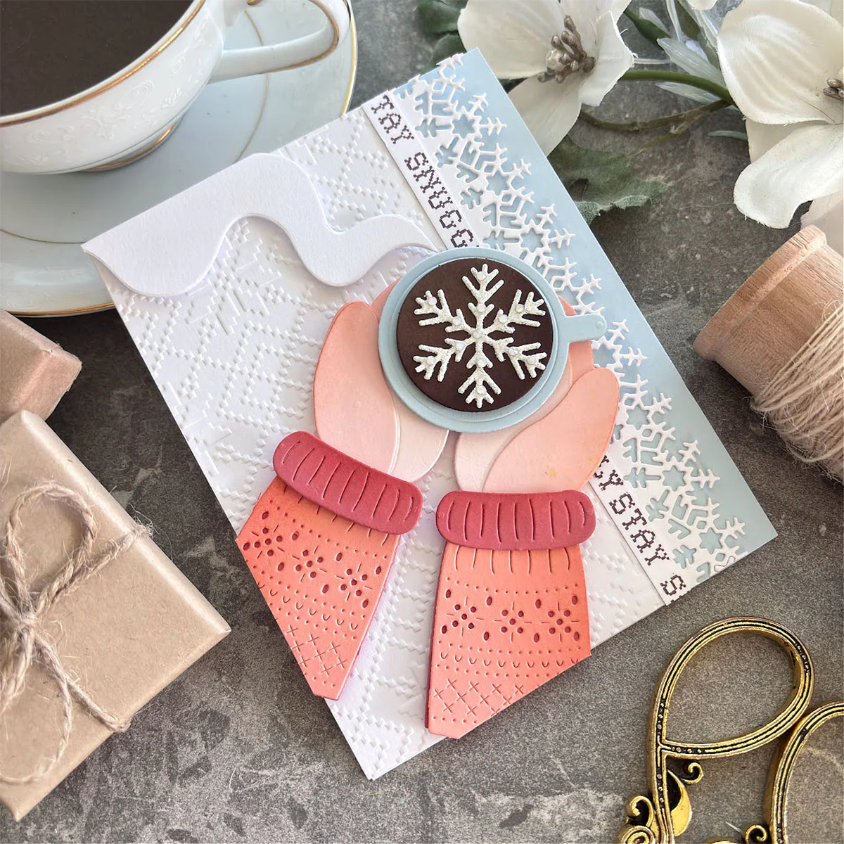 Image of Mugs & Mittens - Large Die of the Month