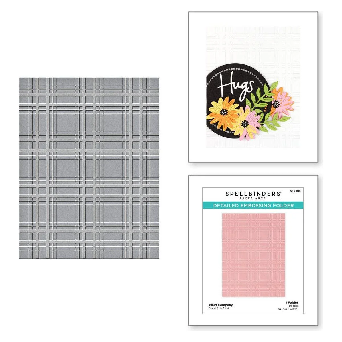 Image of Plaid Company Embossing Folder