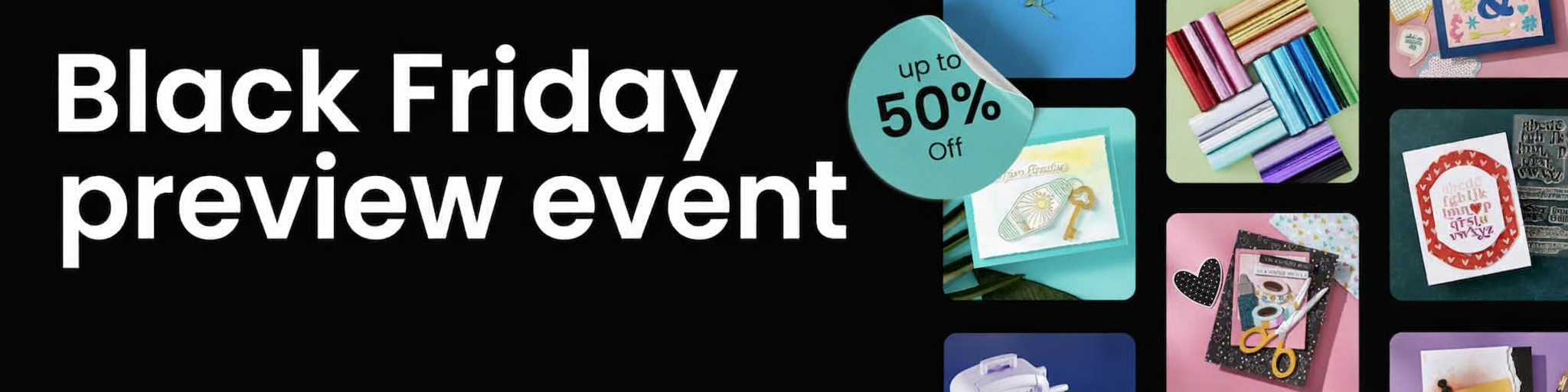 an image of a collage of photos of black friday cards