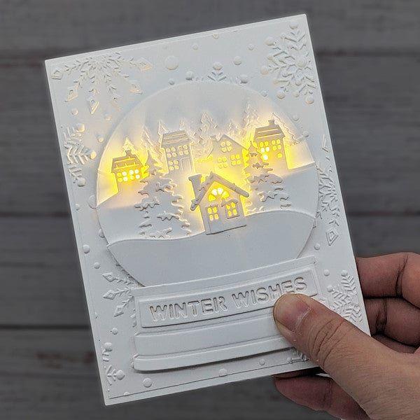 Image of Simon's Snow Globe Etched Dies from the Simon's Snow Globes Collection by Simon Hurley