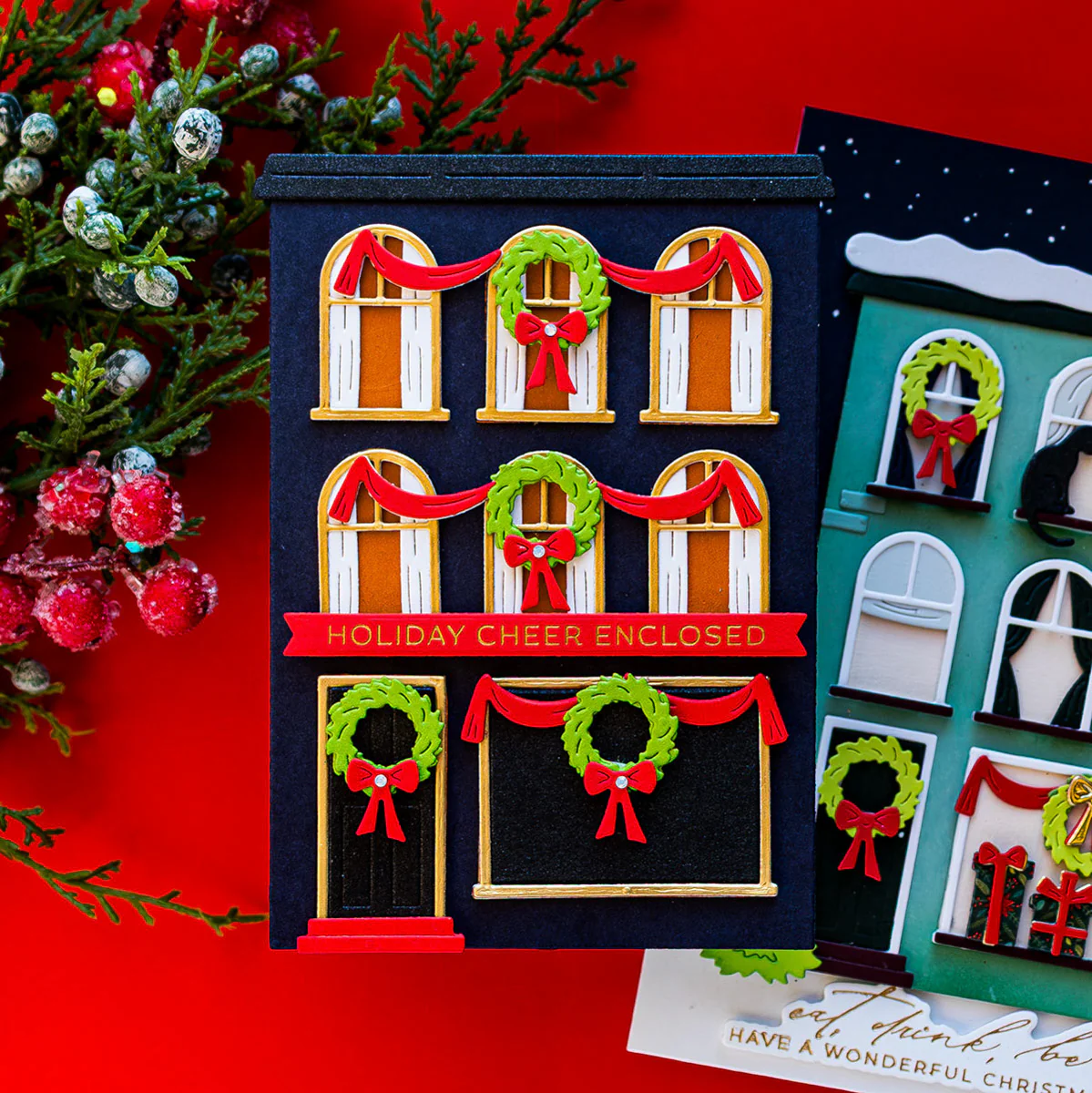 Image of City Holiday Etched Dies by Yana Smakula