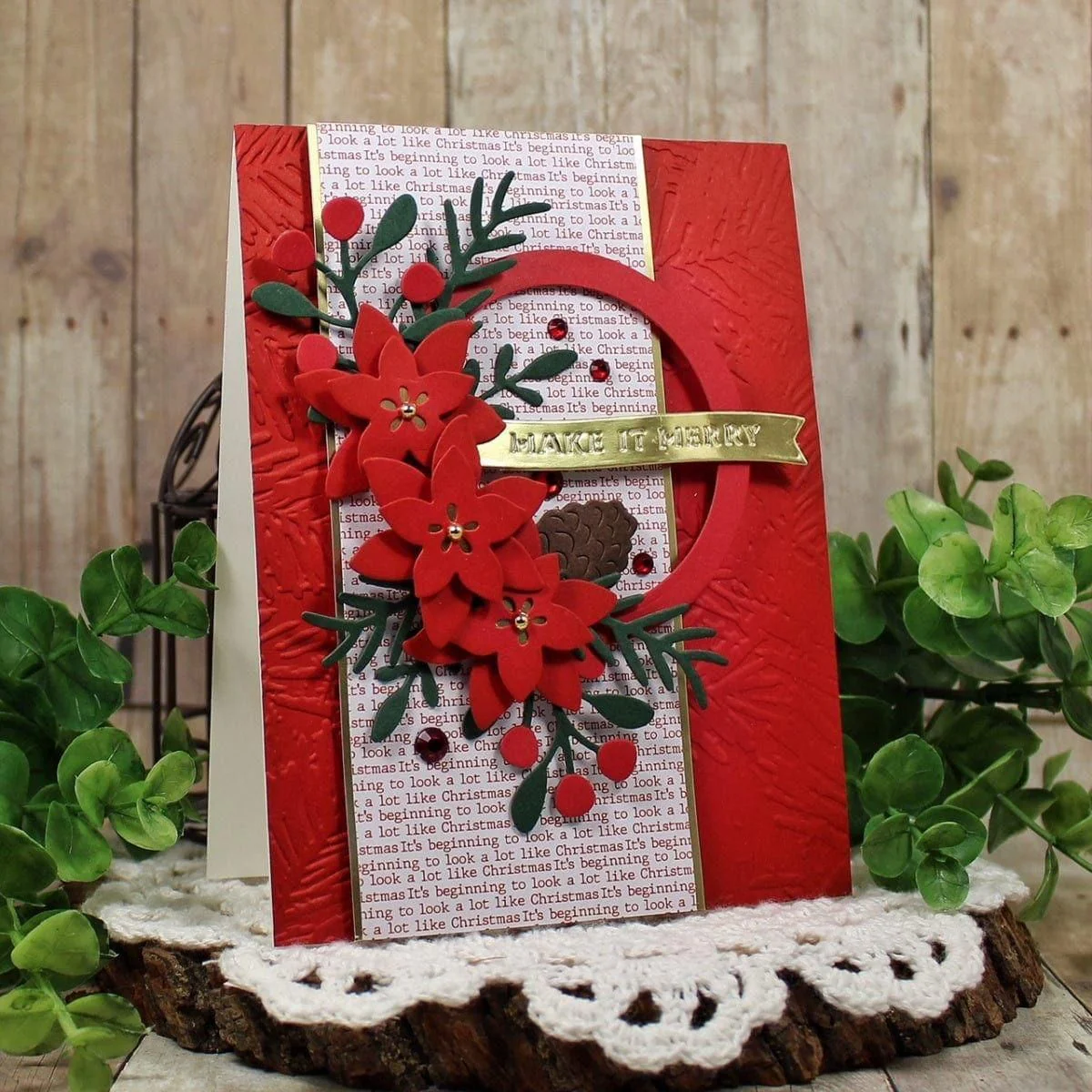 Image of In the Pines Embossing Folder