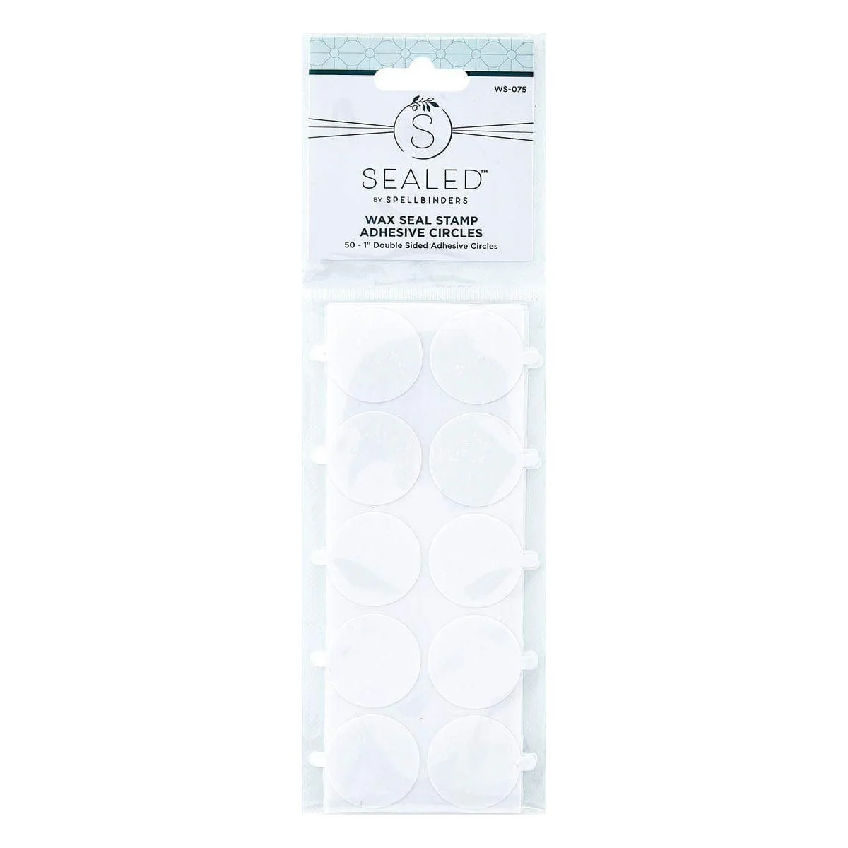 Image of Sealed Wax Seal Adhesive Circles