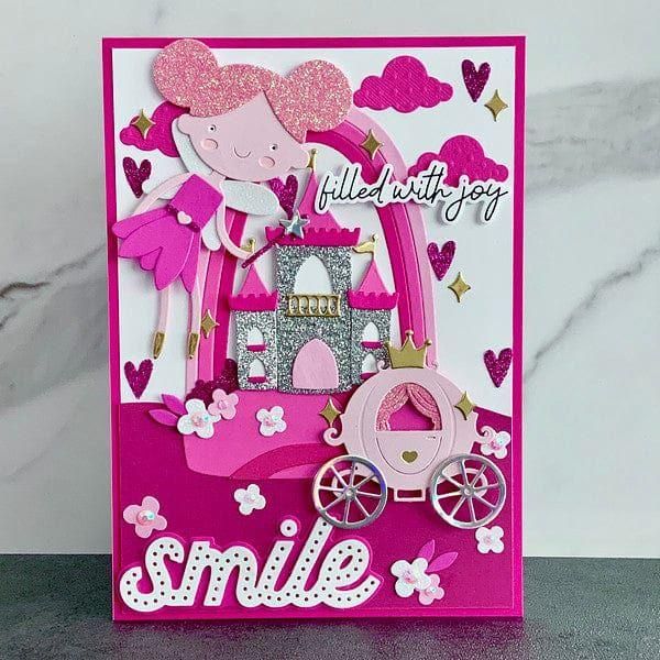 Image of Dancin' Fairy Twinkle Etched Dies from the Storytelling by Spellbinders Scrapbooking Collection