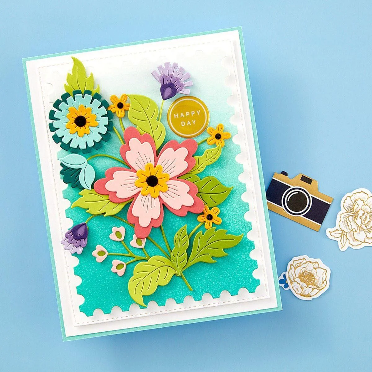 Image of Nested Postage Labels & Tag Etched Dies