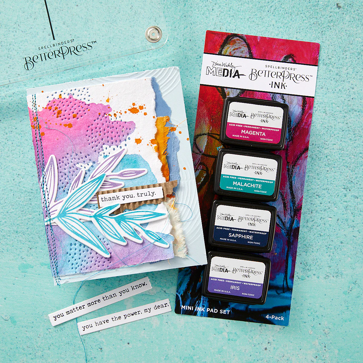 Image of Happy BetterPress Ink Mini Set by Dina Wakley
