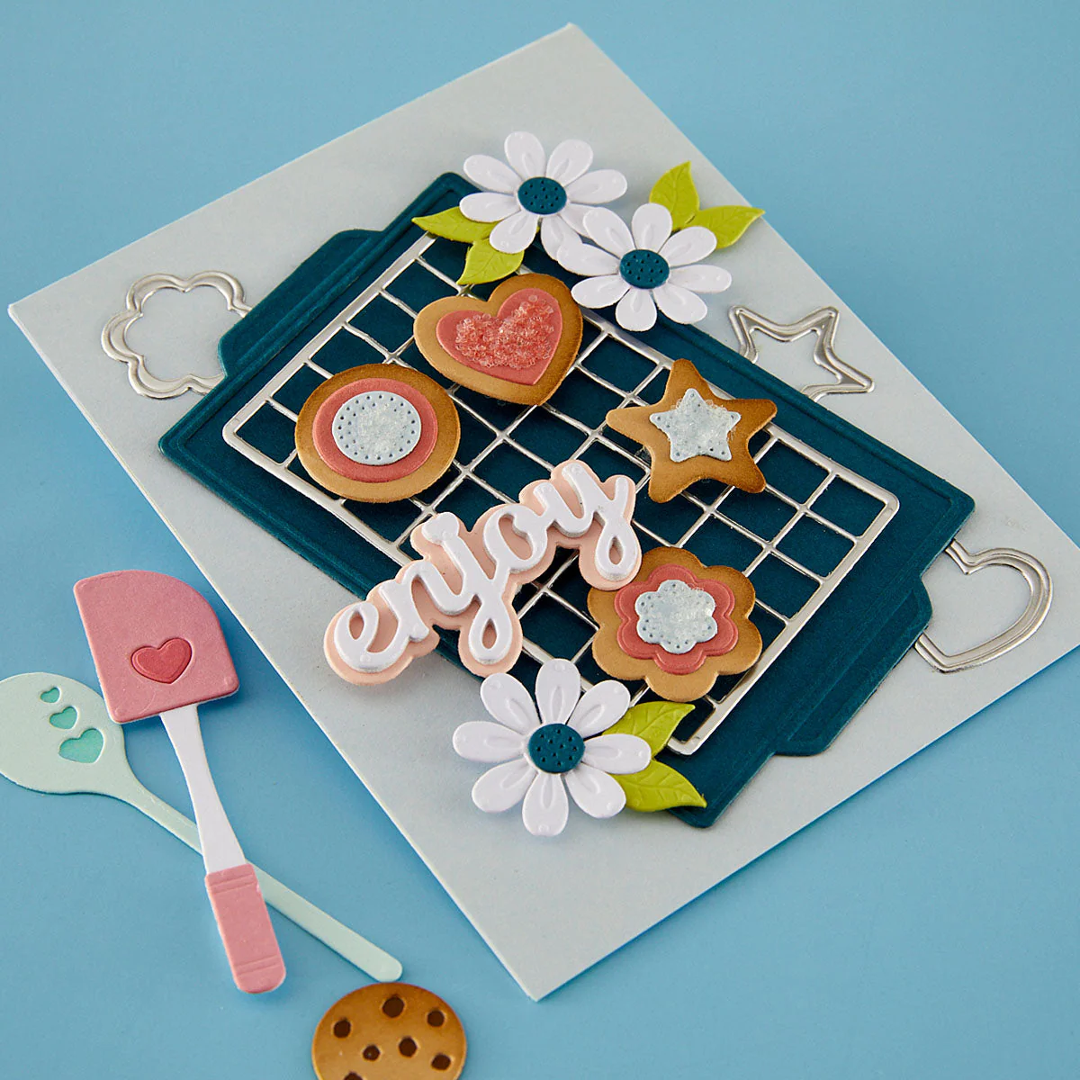Image of Cool It Cookie Rack Etched Dies by Tina Smith