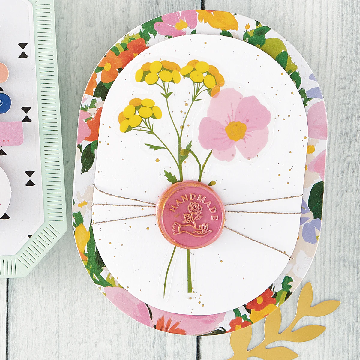 Image of Rosie's Studio Breakfast In Bed Die Cut Floral Stickers