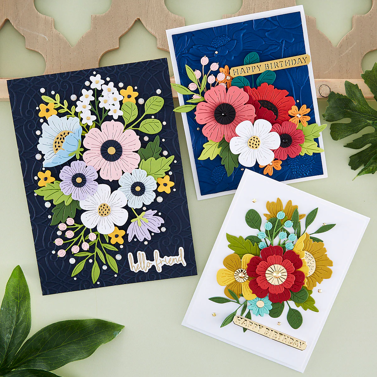 Image of Club Blooms - Large Die of the Month