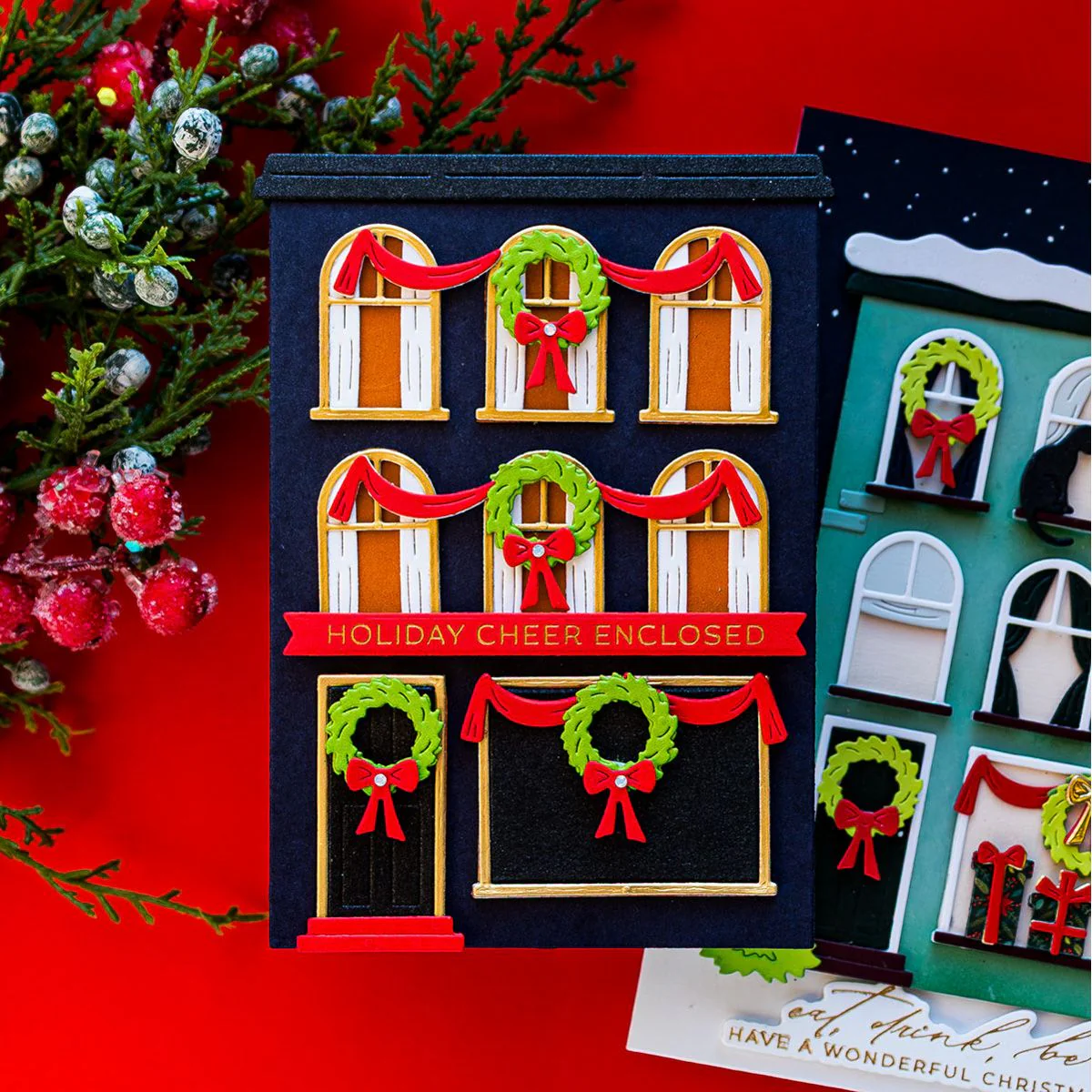 Image of City Holiday Etched Dies by Yana Smakula