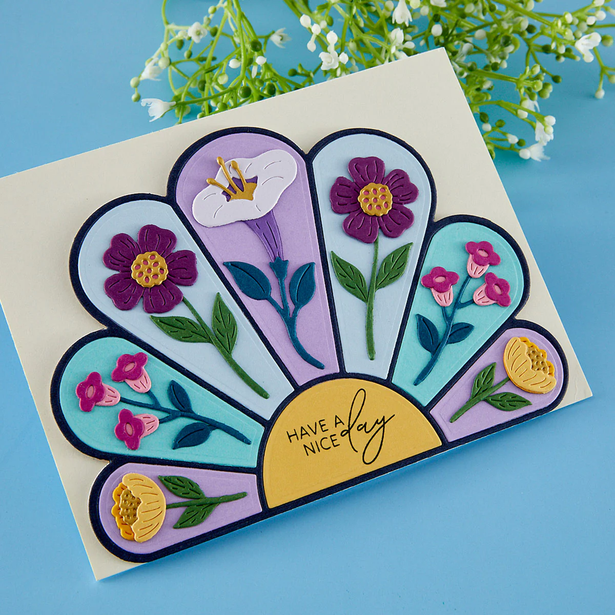 Image of Sunny Stems - Small Die of the Month