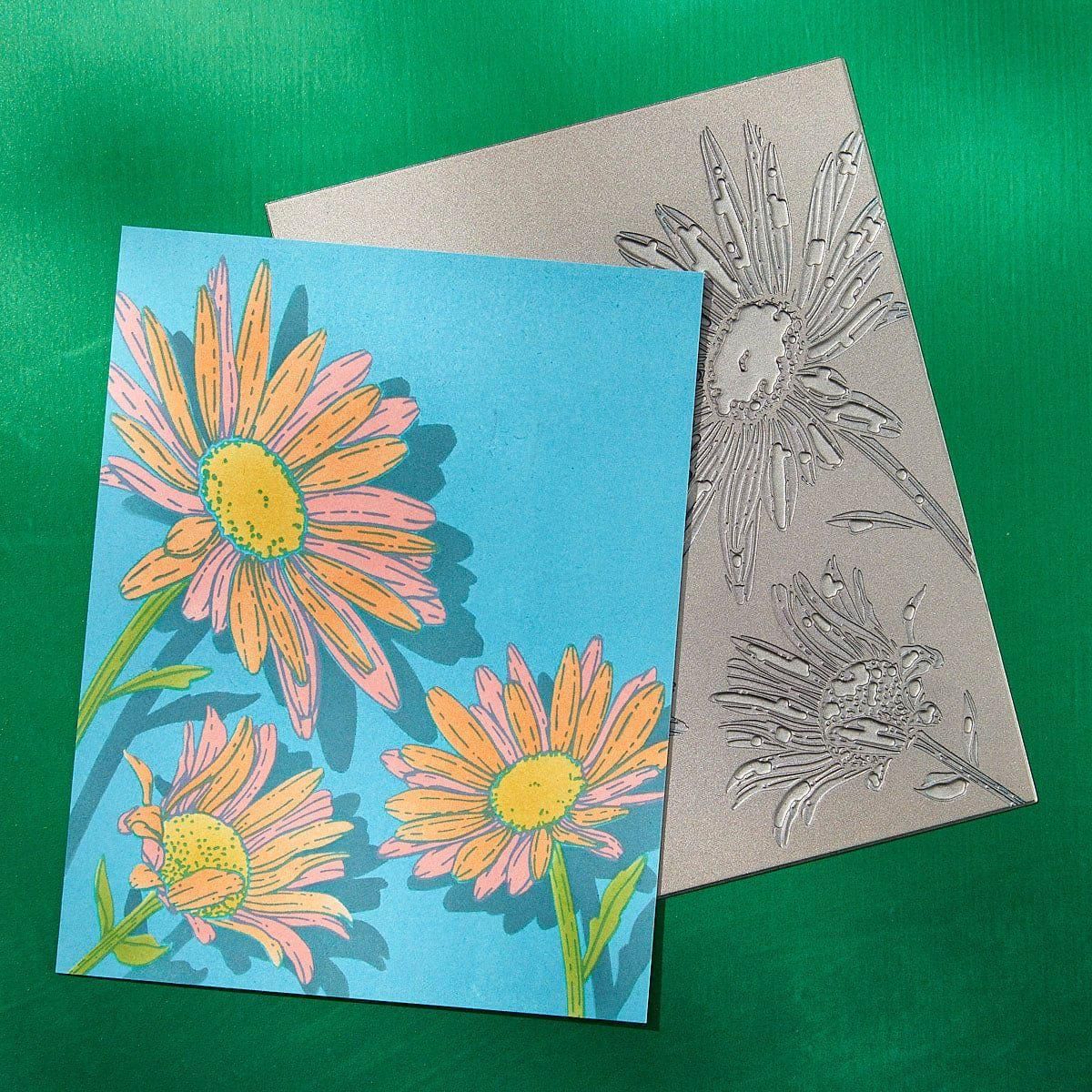 Image of Daisy Trio BetterPress and Stencil Bundle  by Yana Smakula