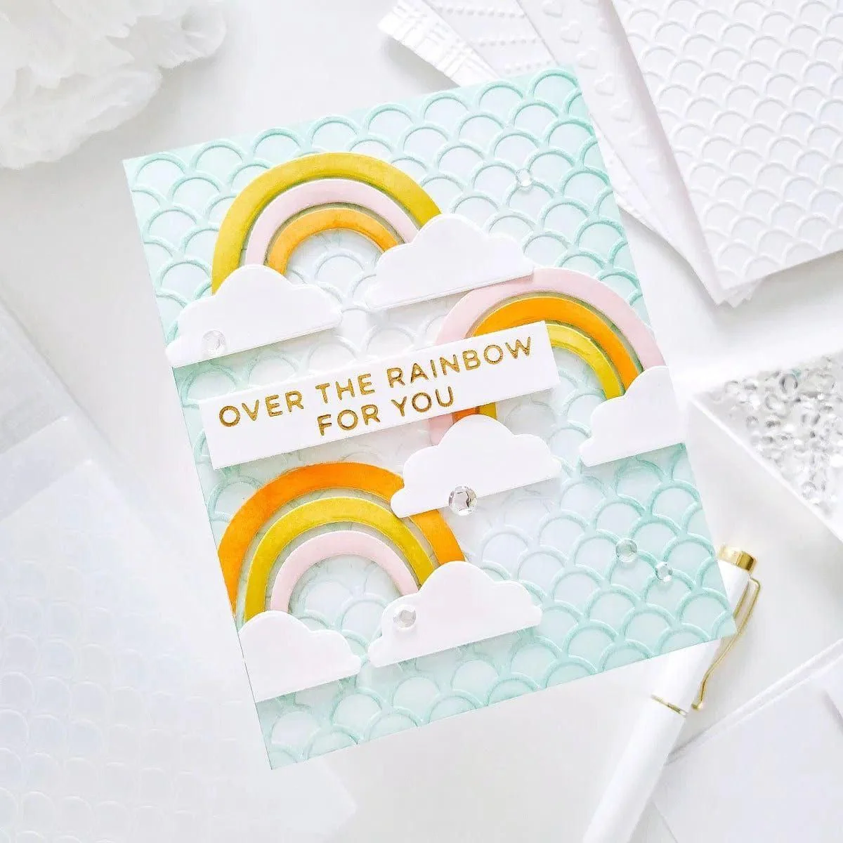 Image of Scallops Embossing Folder