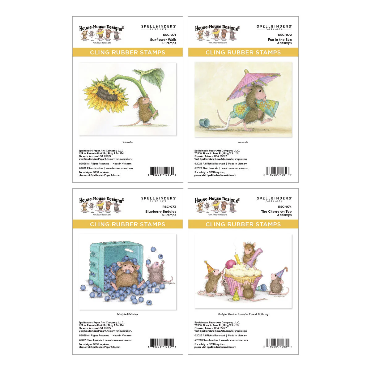 Image of House-Mouse Sunflower Walk Collector Bundle