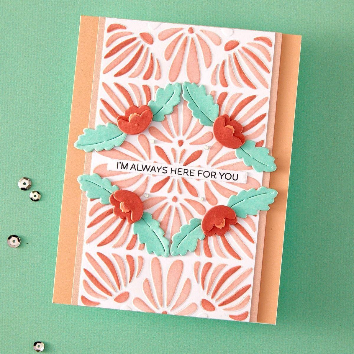 Image of Mosaic Memories -  Embossing Folder of the Month