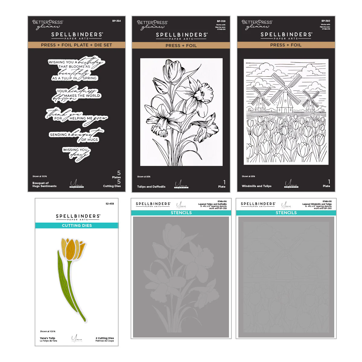 Image of Yana's Tulips I Want It All! Bundle by Yana Smakula