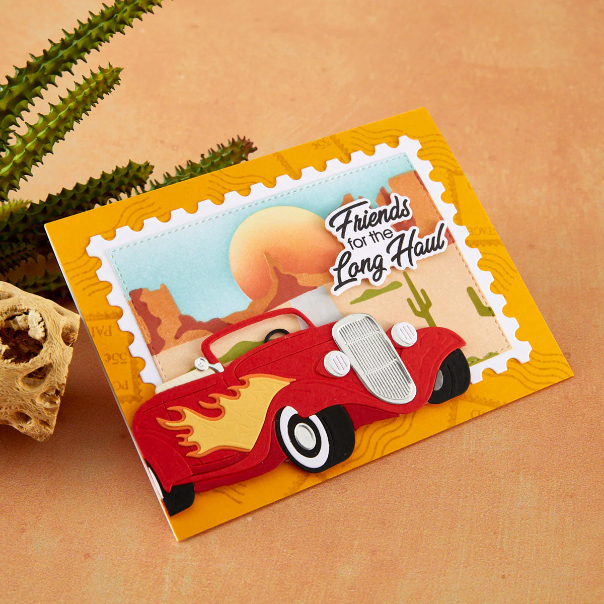 Image of Hot Rod Flames Etched Dies by Mindy Eggen
